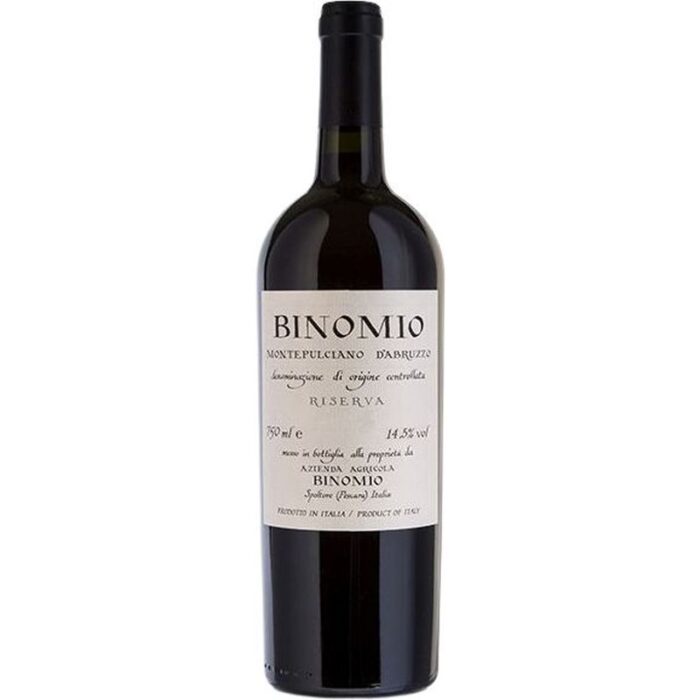 La Valentina, Montepulciano d'Abruzzo Riserva Binomio 2017, 750 ml