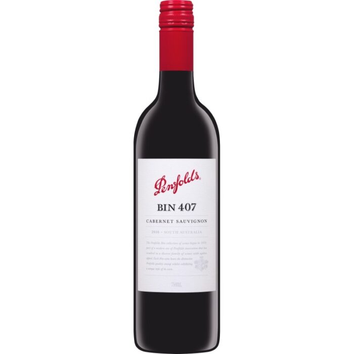 Penfolds, Cabernet sauvignon Bin 407 2019, 750 ml