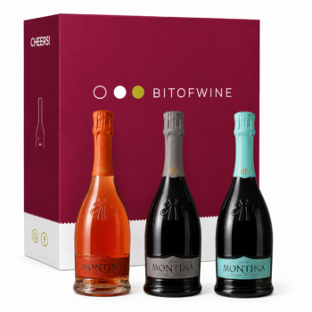 La Montina Box 3 Bottiglie Brut-Saten-Rosè