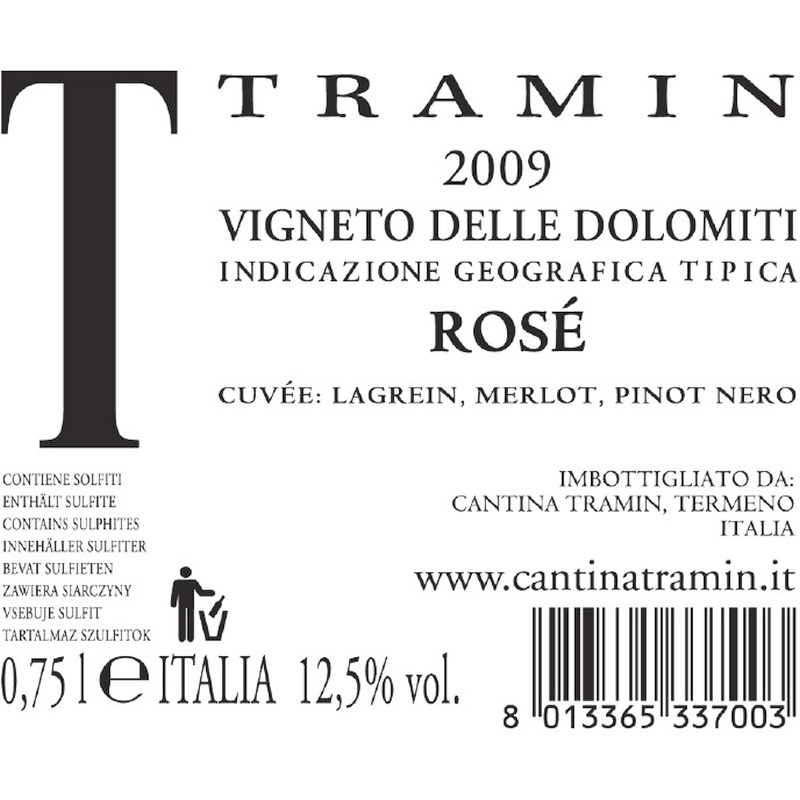 Cantina Tramin, Cuvée T Rosé 2025, 750 ml - immagine 3