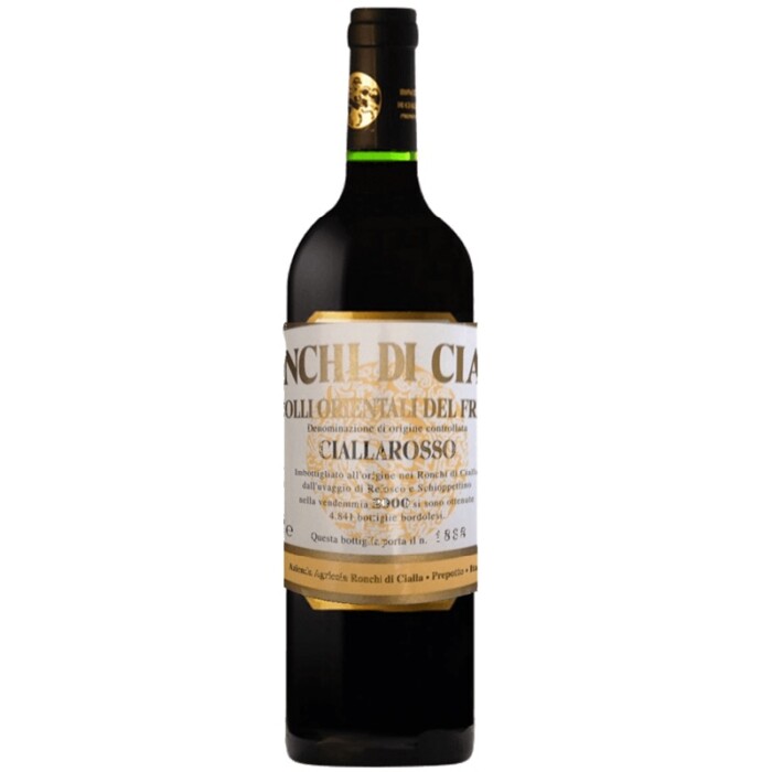 Ronchi di Cialla, CiallaRosso 2021, 750 ml