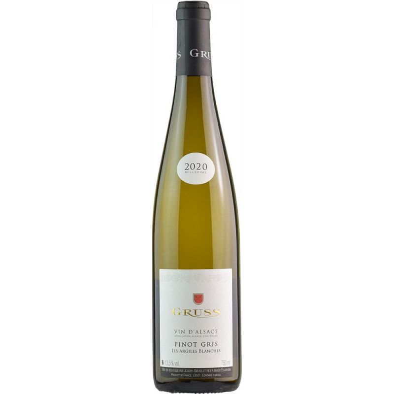 Gruss, Pinot gris Les Argiles Blanches 2024, 750 ml