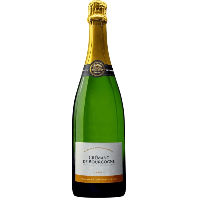 Terres Secrètes, Crémant de Bourgogne Brut, 750 ml