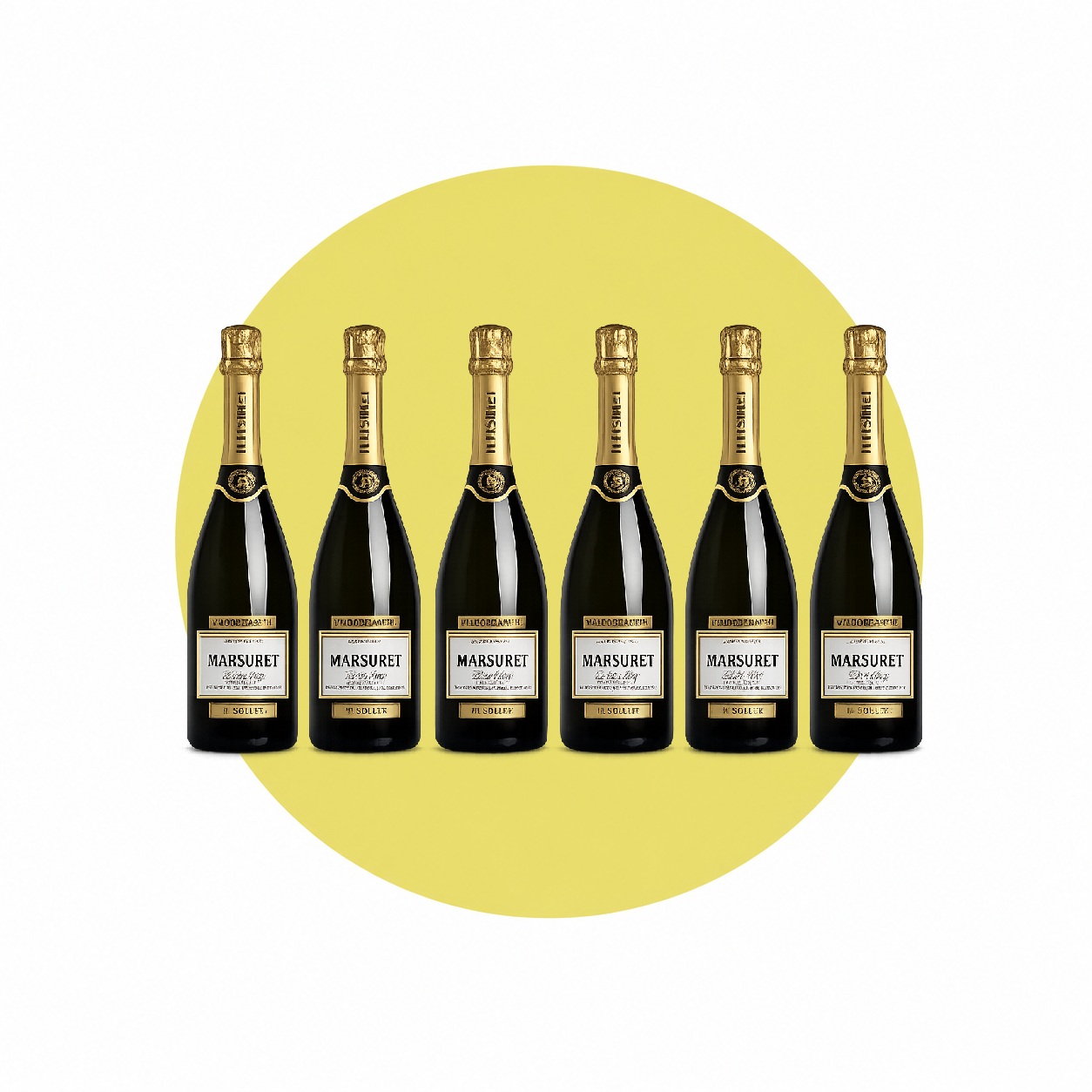 Marsuret, Valdobbiadene Prosecco Superiore Il Soller Extra dry, 750 ml-Box 6 bottiglie